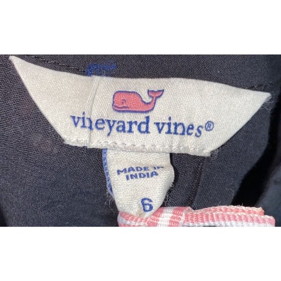 NWT VINEYARD VINES Womens' Mock Neck Eyelet Top Blouse Black Size 6 $128.00 - Picture 4 of 8